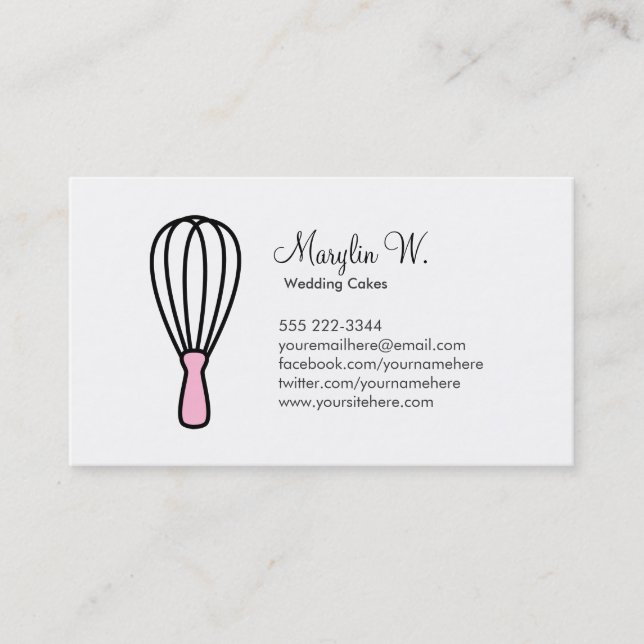 Cook Business Card (Front)