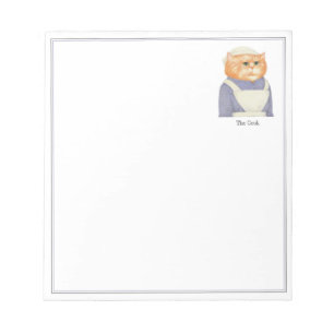 COOK CAT 5.5x6 Notepad