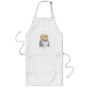 COOK CAT Long Apron