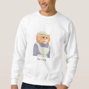 COOK CAT Men's Basic Sweatshirt