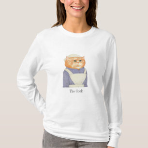 COOK CAT Women's Basic Long Sleeve T-Shirt