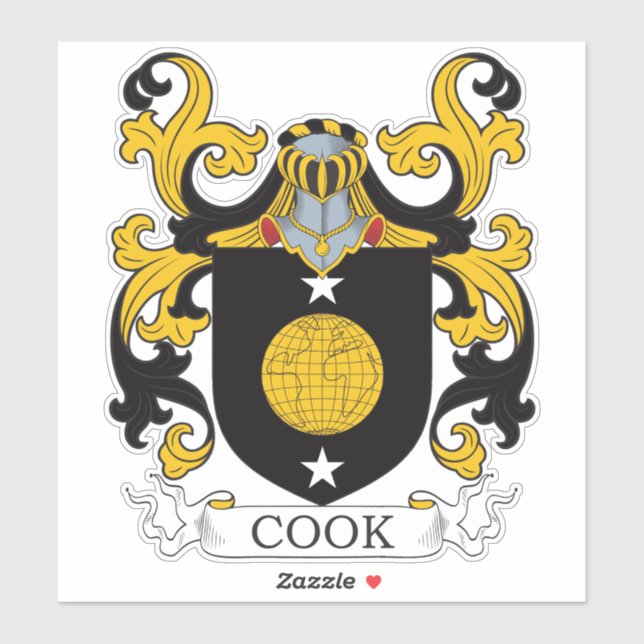 Cook Family Crest (Sheet)