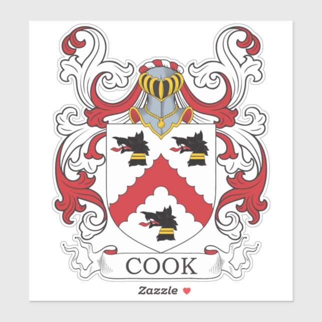 Cook Family Crest (Sheet)