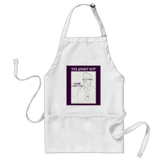 COOK!, I DON'T COOK - THE ANGRY GUY - APRON