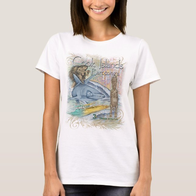 Cook Island Currency T-Shirt (Front)