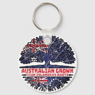 Cook Islands Cook Islander Australian Australia Keychain