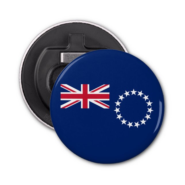 Cook Islands Flag Bottle Opener (Front)