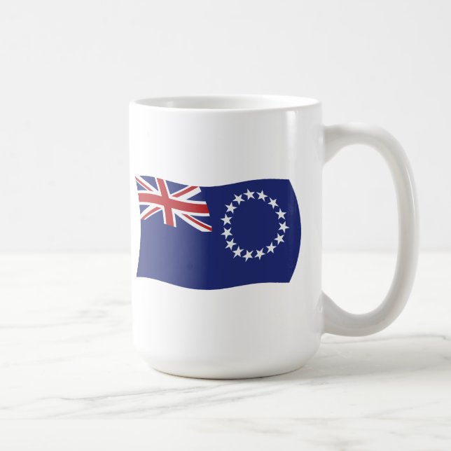 Cook Islands Flag Mug (Right)