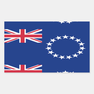 Cook Islands Flag Sticker