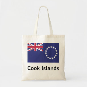 Cook Islands Flag Tote Bag