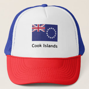 Cook Islands Flag Trucker Hat