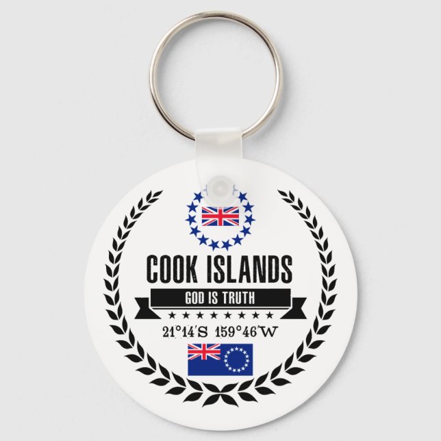 Cook Islands Keychain (Front)