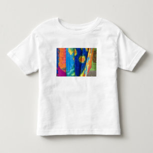 Cook Islands, Rarotonga. Batik cloth Punanga Nui Toddler T-shirt