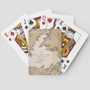 COOK: NEWFOUNDLAND, 1763 PLAYING CARDS