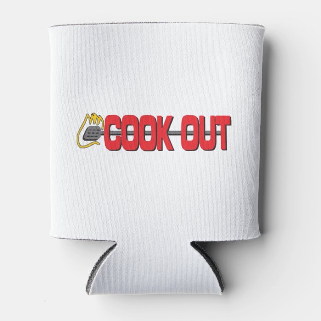 Cook Out (restaurant) Can Cooler (Front)
