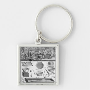 Cook, Pastrycook, Caterer Keychain
