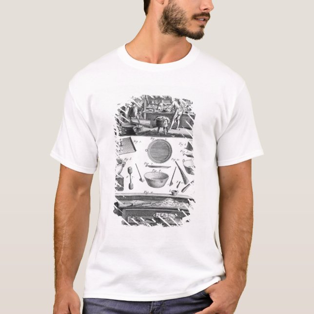 Cook, Pastrycook, Caterer T-Shirt (Front)