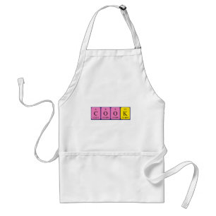 Cook periodic table word apron