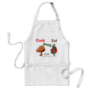 Cook Pray Eat Customize it Standard Apron
