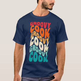 Cook Vintage Retro 60s 70s 80s Vibes T-Shirt