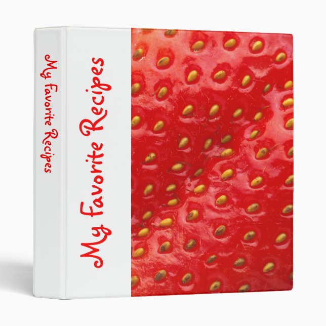 Cookbook Binder (Front/Spine)
