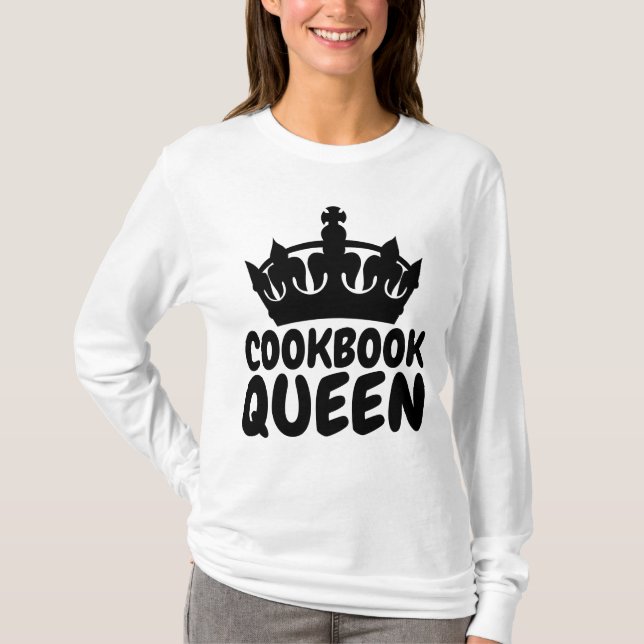 COOKBOOK QUEEN T-Shirts (Front)