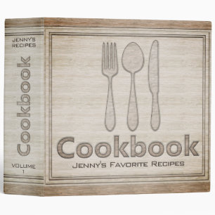 Cookbook Recipe Binder