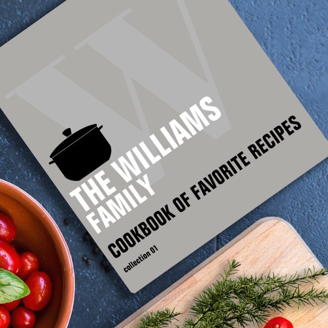 Cookbook with Cooking pan for Family Recipes Binder (Creator Uploaded)