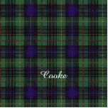 Cooke clan Plaid Scottish kilt tartan Photo Sculpture Magnet<br><div class="desc">The real Scottish tartan. The Cooke family has the right to use the Stewart Hunting tartan.</div>