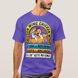 Cooked Chicken Wing Chicken Wing Hot Dog and _11 T-Shirt