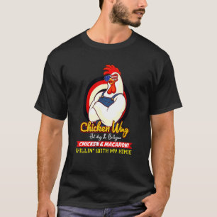 Cooked Chicken Wing Chicken Wing Hot Dog And Bolog T-Shirt