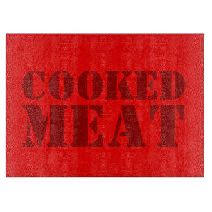 cooked Meat Cutting Board