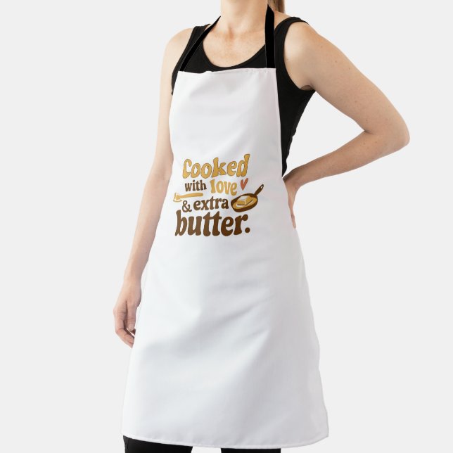 Cooked with Love & Butter Apron (Insitu)