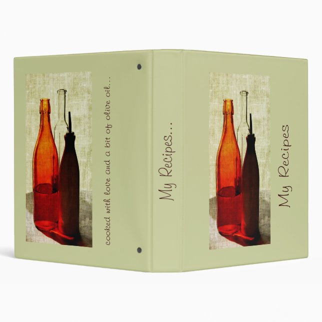 Cooked with love recipe binder (Background)