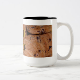 Cookie Addict Cookie Pattern Mug
