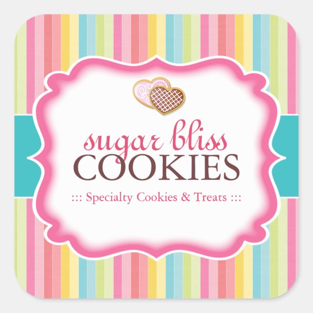 Cookie and Dessert - Packaging Stickers (Front)