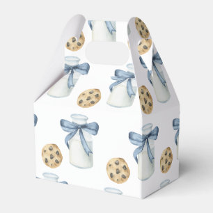 Cookie and Milk Birthday Party Favor Box