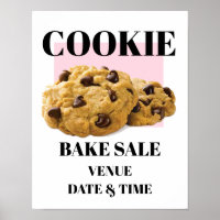 Cookie Bake Sale Template, Bake Sale 