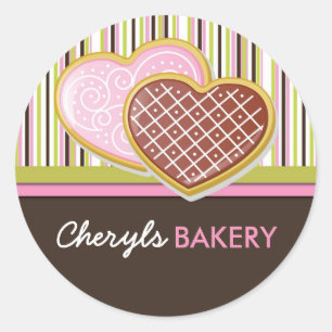 Cookie Bakery Packaging Stickers