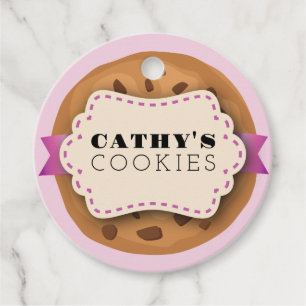 COOKIE BAKERY SALE PERSONALIZE Baking Gift Party Favour Tags