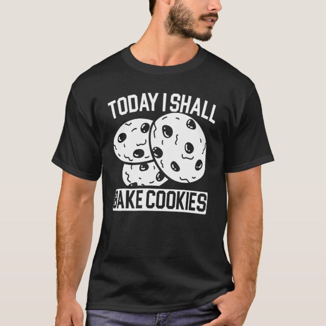 Cookie Baking Baker T-Shirt (Front)