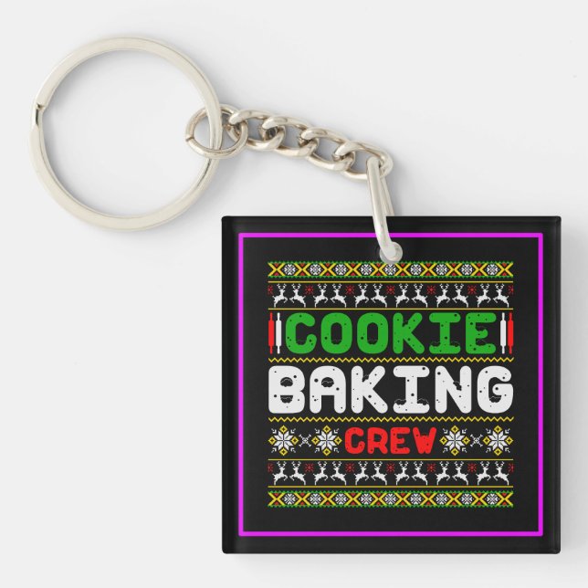 Cookie Baking Crew-50000 Keychain (Front)