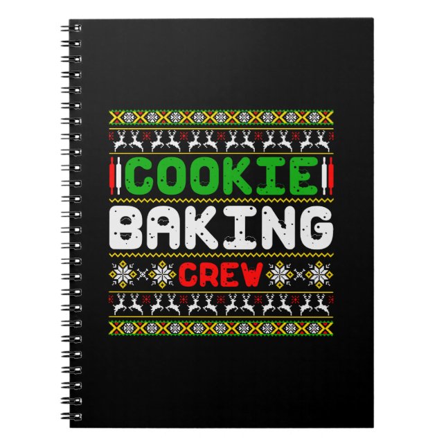 Cookie Baking Crew-50000 Notebook (Front)