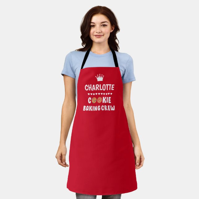 Cookie baking crew!! apron (Worn)
