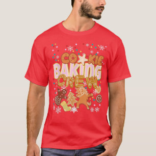 Cookie Baking Crew Authentic Christmas Baker Team T-Shirt