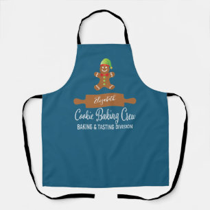 Cookie Baking Crew Christmas Apron