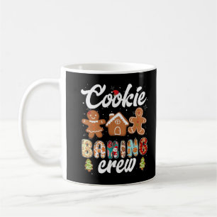 Cookie Baking Crew Christmas Baking Gingerbread Ba Coffee Mug