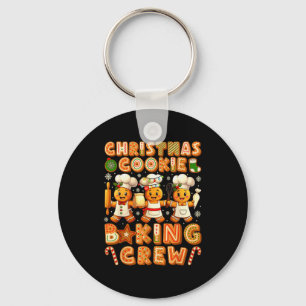 Cookie Baking Crew Christmas Gingerbread Lovers Wo Keychain