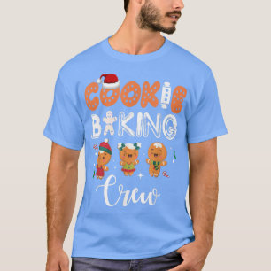 Cookie Baking Crew Christmas Gingerbread Team T-Shirt