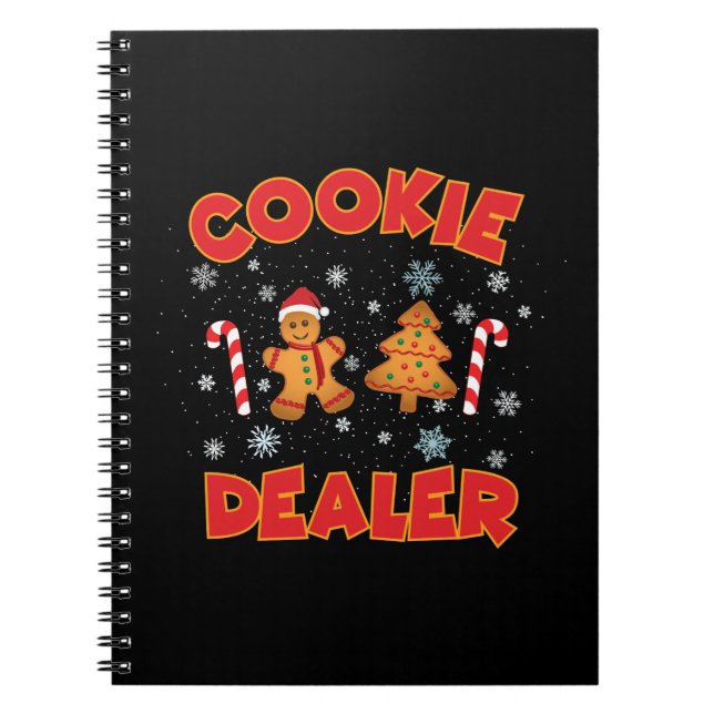 Cookie Baking Crew Christmas Notebook (Front)